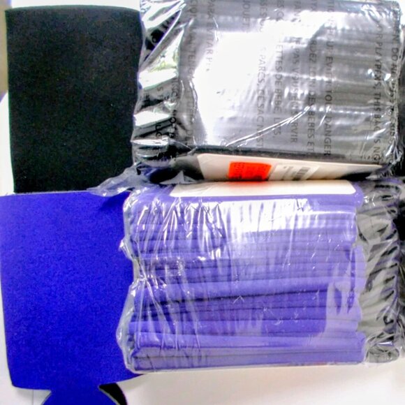 Can Coolers x24 Slim Black/Purple - Picture 1 of 1